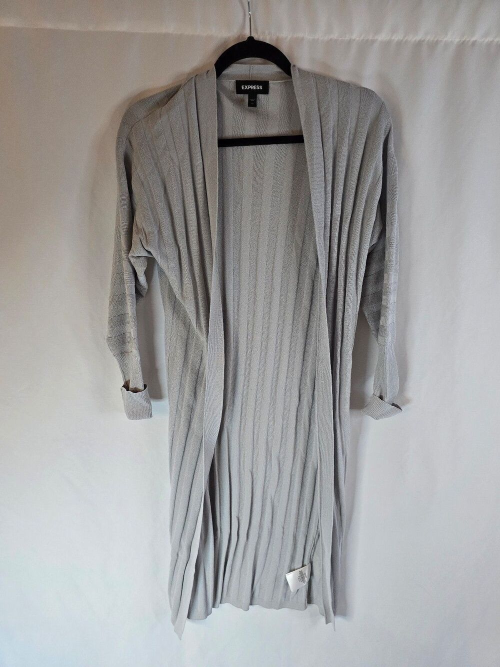 Express Women Sweater Viscose Blend Long Sleeve Open Front Cardigan